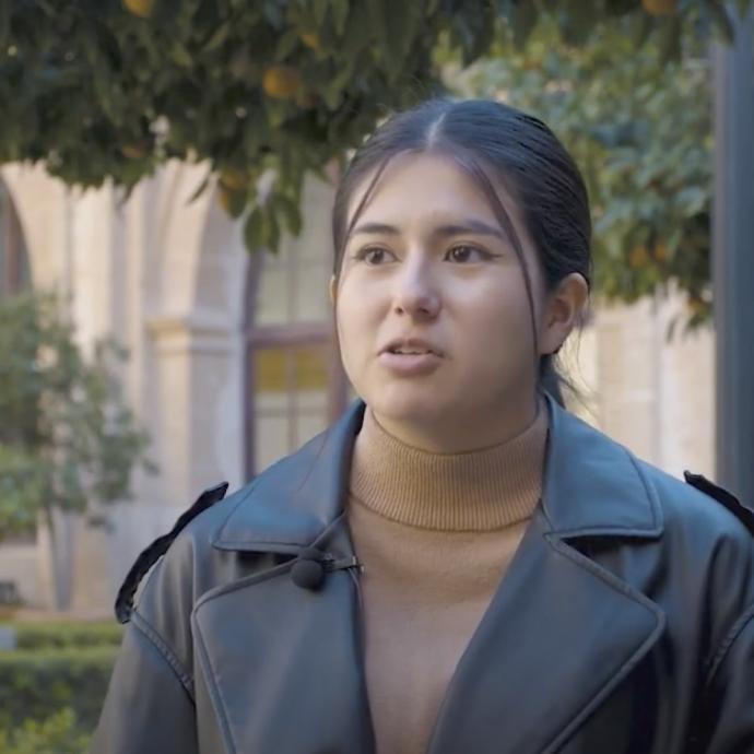 Sofia testimonial grado en publicidad