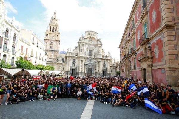 estudiantes internacionales catedral Murcia