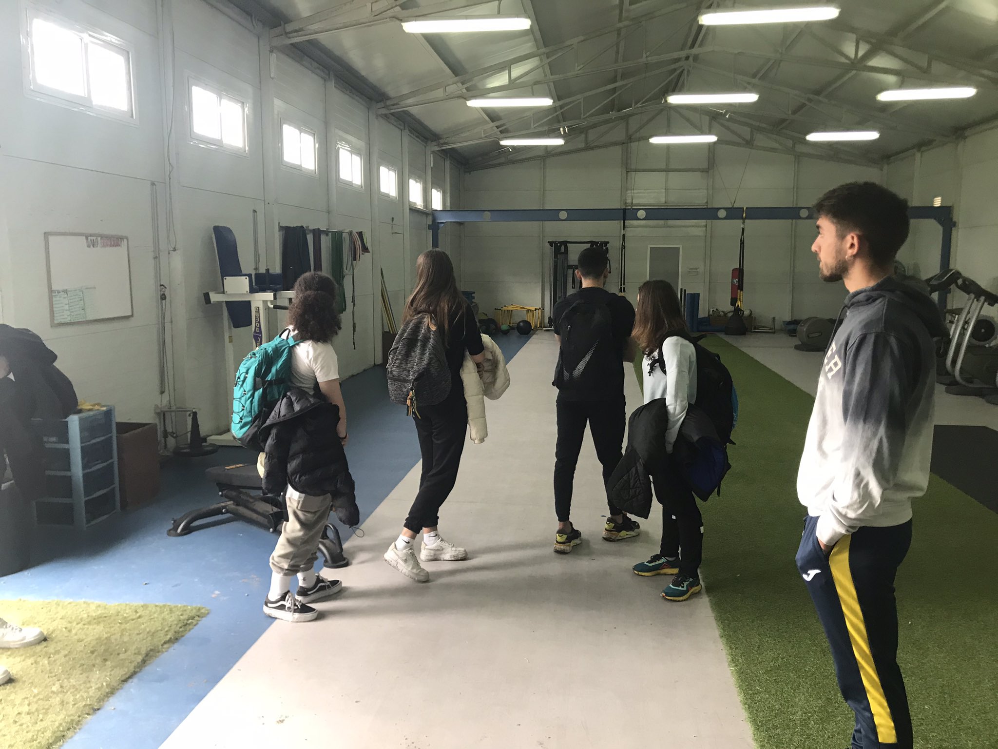 Sesión con el RC Deportivo de La Coruña