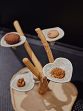 Elaboraciones polvo café asiático