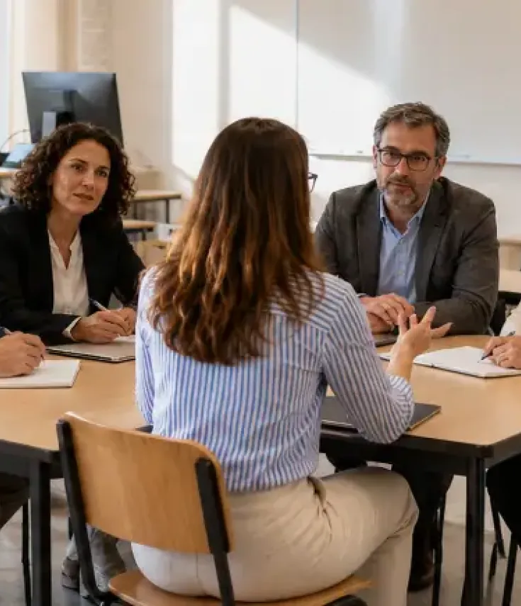 Reunión de trabajo y coordinación docente sobre evaluación y mejora de la calidad educativa en la UCAM