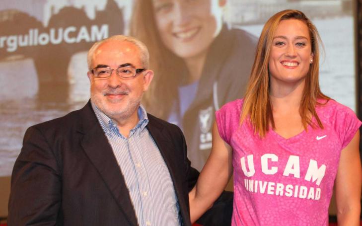 Mireia Belmonte: “La UCAM ya se ha convertido en mi casa”