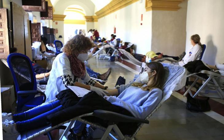 Campaña de hemodonación en el Campus de Los Jerónimos