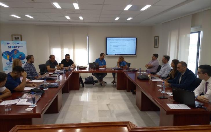 UCAM Cartagena acogió la reunión del proyecto Sports+ For Social Change