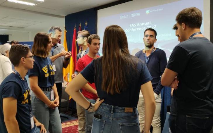 Los alumnos de UCAM Cartagena pudieron conversar con los deportistas
