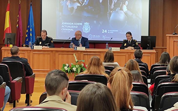 La Policía Nacional Criminología de la UCAM