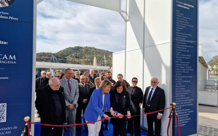 Inauguración de la VI Muestra de Voluntariado de Cartagena