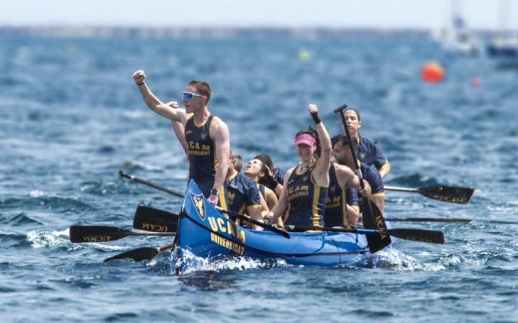 La UCAM ha vuelto a imponerse en la Regata Interuniversitaria disputada en el Mar Menor