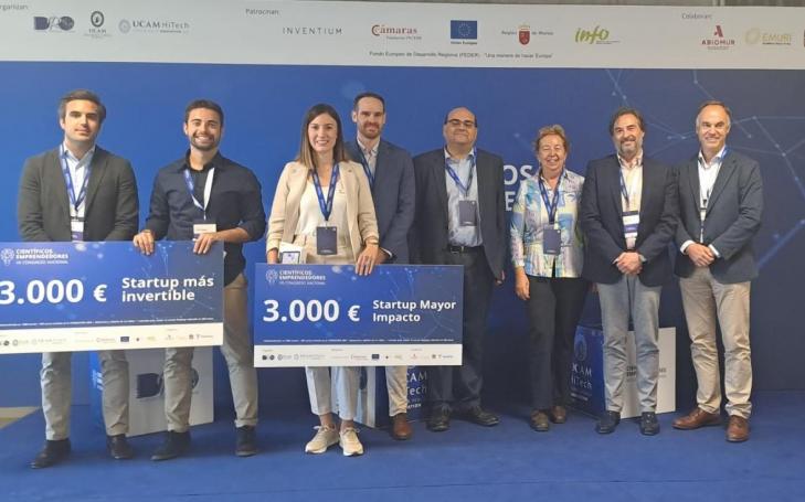 Entrega de premios Congreso Científicos Emprendedores