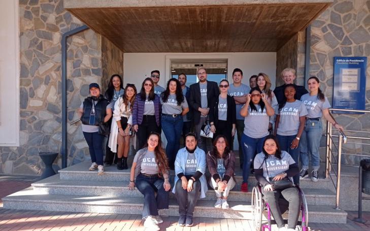 Delegados de Latinoamérica visitan UCAM Cartagena