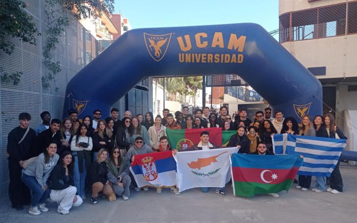 Alumnos internacionales de UCAM Cartagena