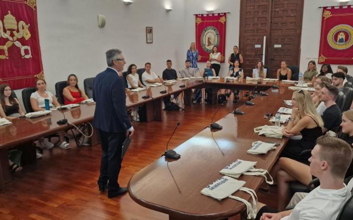 Pablop Blesa alumnos FOM