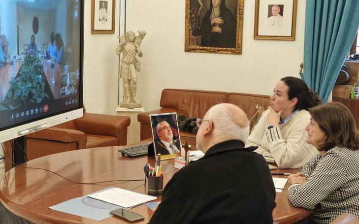 Reunión UCAM Universidad La Habana