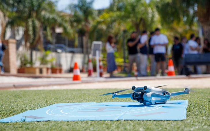 Parte práctica del curso intensivo de pilotaje de drones
