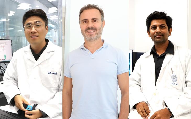 Los nuevos investigadores UCAM incluidos en el 2%: Xing Xuan, Pedro Emilio Alcaráz y Jeevithan Elango