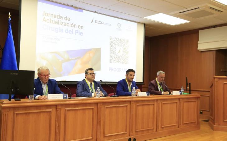 Inauguación de la Jornada de actualización en cirugía del pie 2026