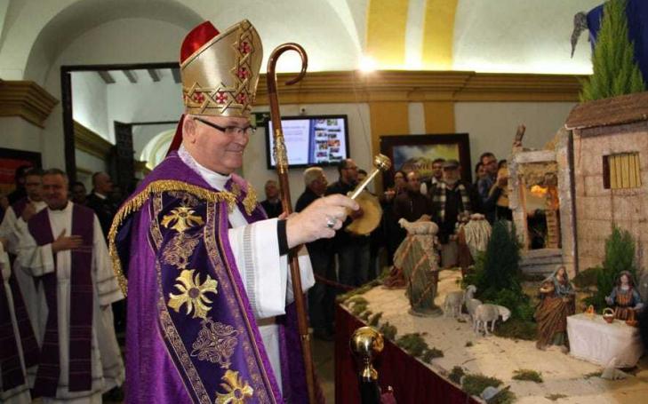 El obispo de la Diócesis de Cartagena pronuncia el Pregón de Navidad de la UCAM  