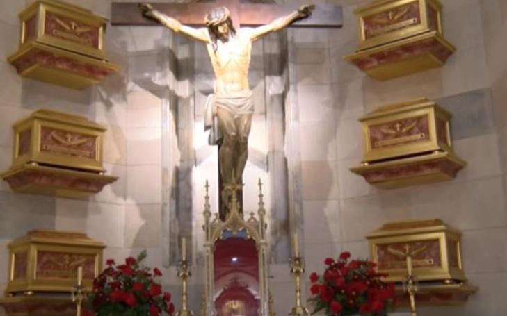 José Luis Mendoza participa en los actos de inhumación de las reliquias de los siete beatos mártires de la Familia Vicenciana