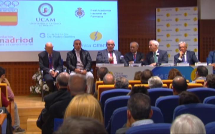 El presidente de la UCAM participa en la clausura del XVII Simposio de la Clínica Cemtro