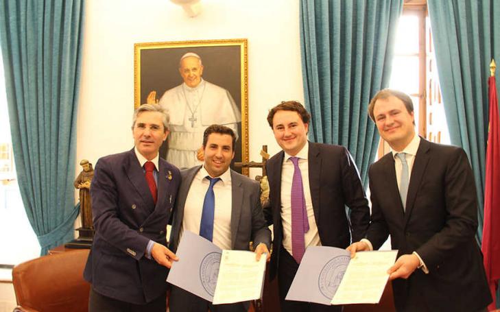 La UCAM firma un convenio de colaboración con la EU Business School