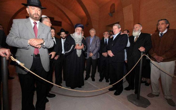 El Gran Rabino Sefardita de Israel visita la Sinagoga de Lorca