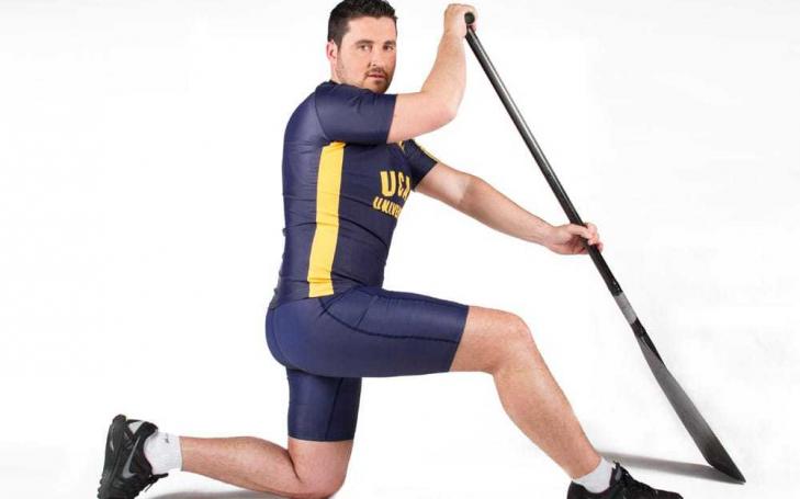 El palista David Cal: “Estoy muy agradecido a la UCAM por esta oportunidad”