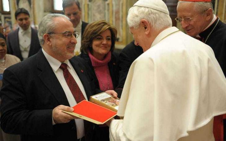 El Papa mantiene un encuentro con el Presidente de la UCAM