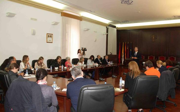 Doce universidades estadounidenses visitan la UCAM para conocer su modelo educativo