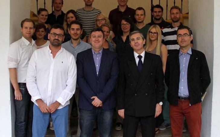 Estudiantes de la Escuela alemana FOM completan su formación en la UCAM