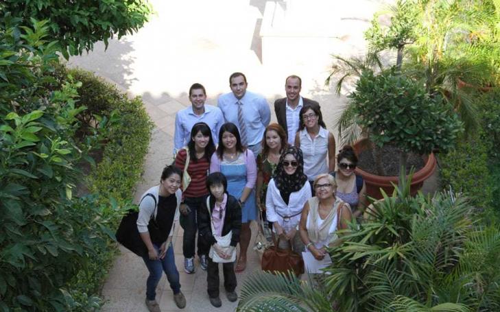 Estudiantes del sudeste asiático aprenden español en la UCAM