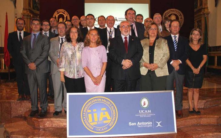 La UCAM entrega los II Premios a la Innovación en Salud y Alimentación