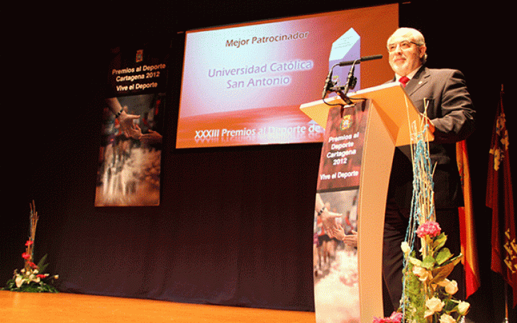 La UCAM, premiada en la Gala del Deporte de Cartagena