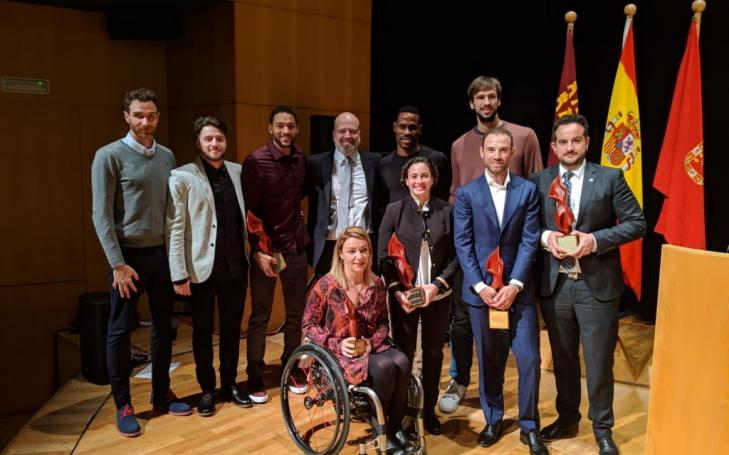 La UCAM brilla en la Gala del Deporte 2018 de la Región de Murcia