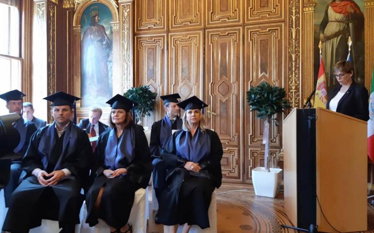 La UCAM gradúa en Viena a la VI promoción de alumnos de los másteres en MBA y Gestión y Resolución de Conflictos