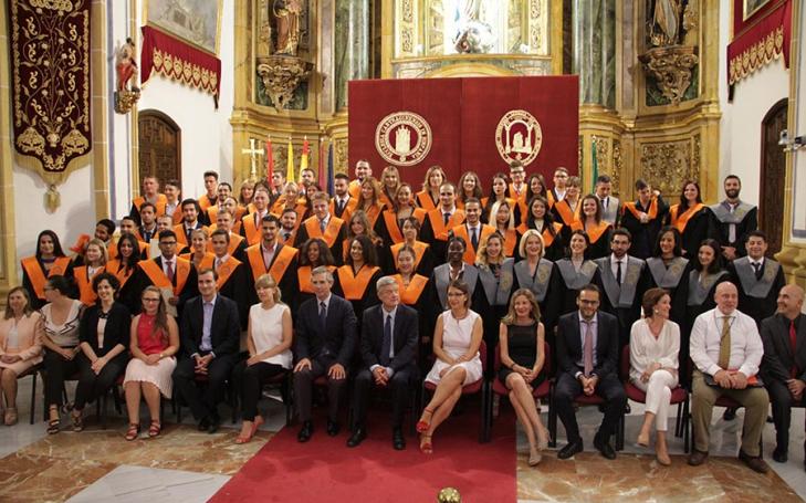 La UCAM celebra la graduación de cuatro de sus másteres impartidos íntegramente en inglés