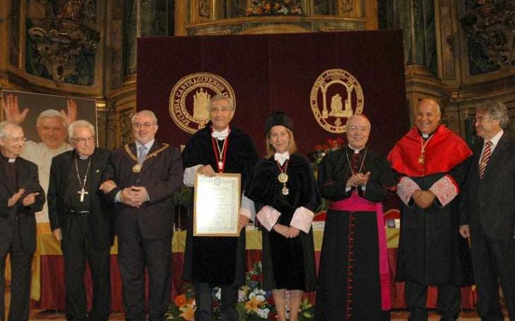 Homenaje a San Antonio de Padua, patrón de la UCAM