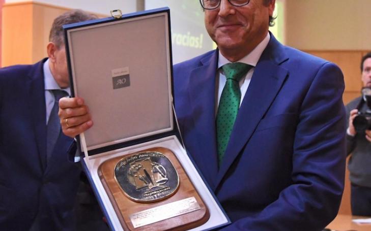 Jaime Sánchez-Vizcaíno, vicedecano del Grado en Derecho de la UCAM, premiado por la Asociación Mundial de Juristas 