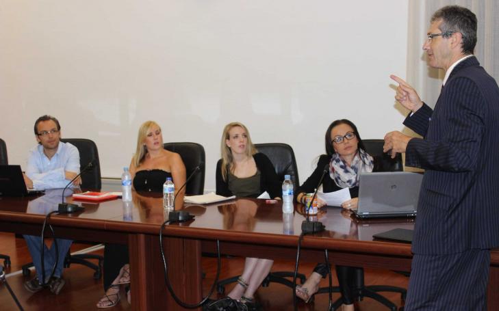 Universitarios alemanes estudian marketing internacional en la UCAM