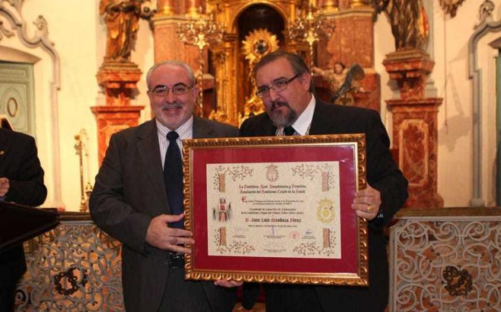 José Luis Mendoza, presidente de Honor de la Stma Virgen del Primer Dolor