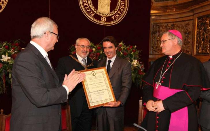 José María Aznar inaugura el curso  2009-2010 en la UCAM