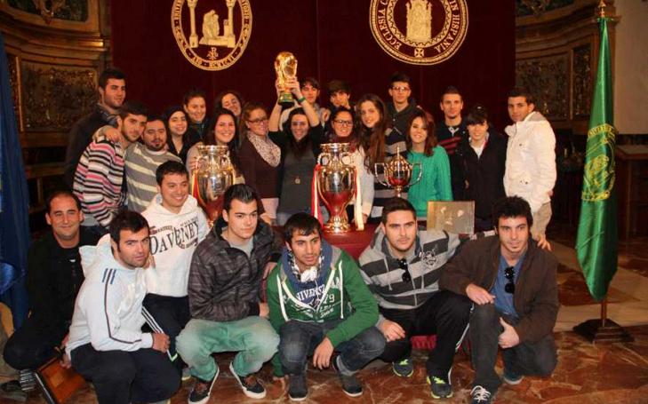 Campeones de Europa y del Mundo por un día