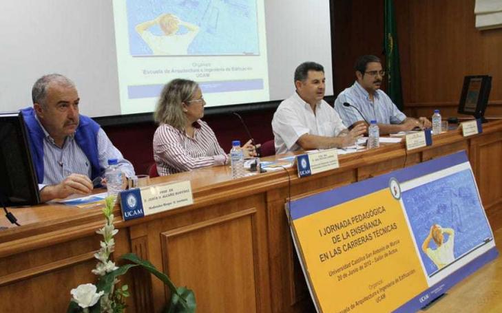 La UCAM celebra la I Jornada Pedagógica de la Enseñanza en las Carreras Técnicas