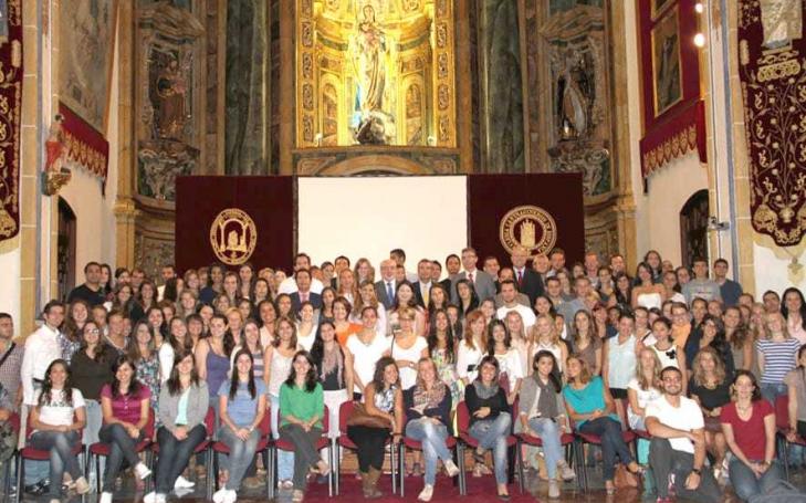 La UCAM celebra un acto de bienvenida para sus estudiantes ERASMUS