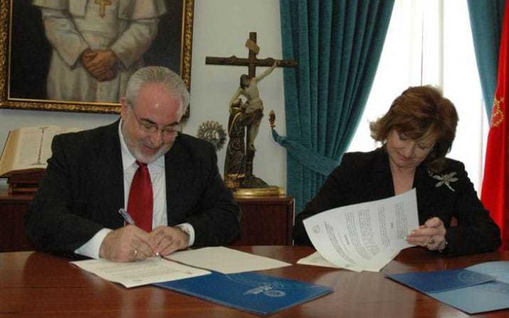 La UCAM firma un convenio con la Asociación Española de Prensa Deportiva