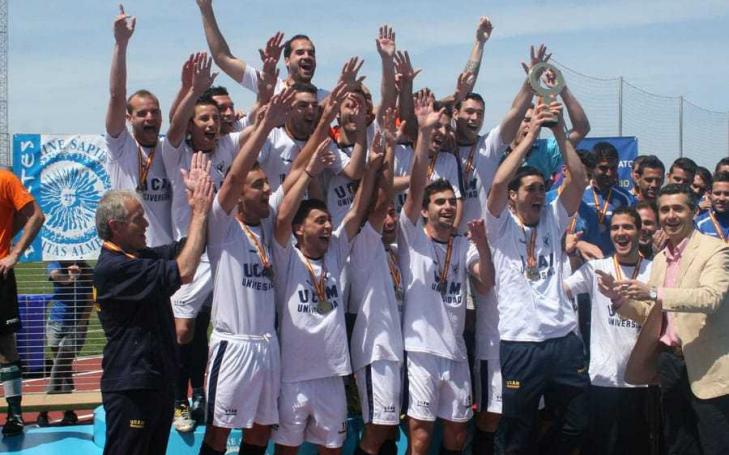 La UCAM gana el Campeonato de España Universitario de Fútbol