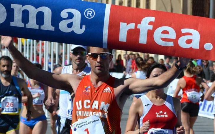 Éxito de los atletas UCAM en el Campeonato de España de marcha