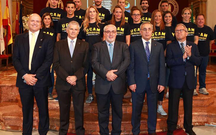 La UCAM celebra una temporada histórica con el punto de mira en Río 16