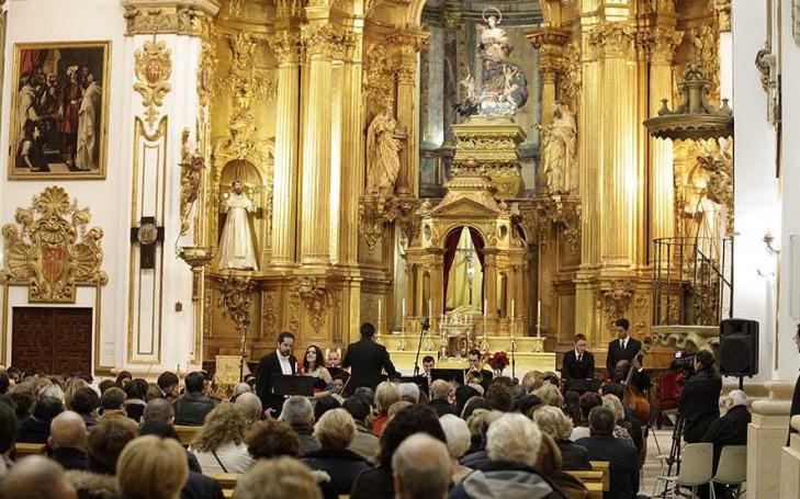 La Orquesta  Sinfónica de la UCAM deleita al público con sus conciertos navideños