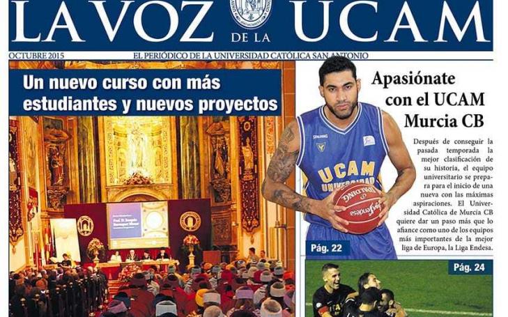 Ya disponible La Voz de la UCAM del mes de octubre