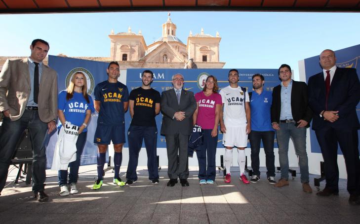La UCAM presenta sus nuevas equipaciones deportivas de Nike